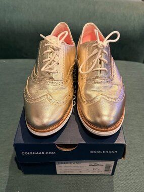 Cole Haan Women's Øriginal Grand Wingtip Oxfords